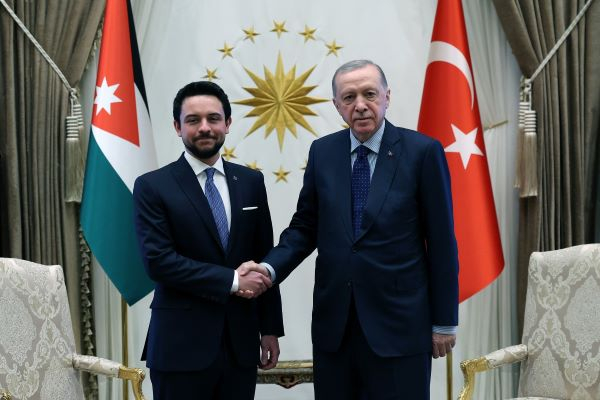 Cumhurbaşkanı Erdoğan, Ürdün Haşimi Krallığı Veliaht Prensi Abdullah ile görüştü