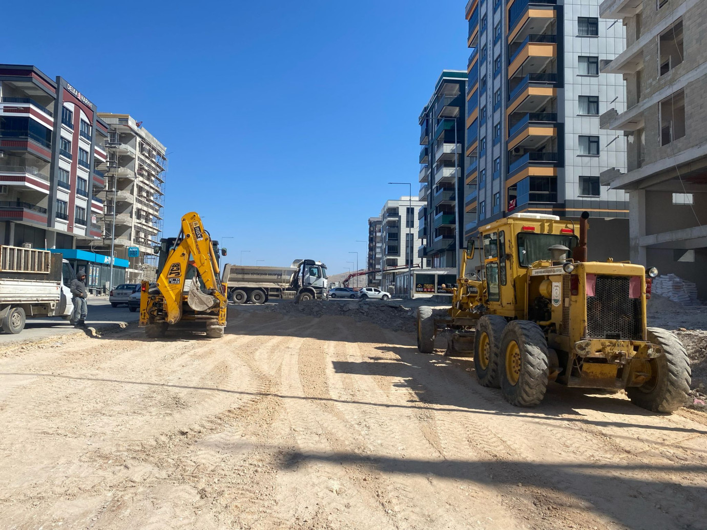 Fevzı̇ Çakmak Bulvarı’nda Sıcak Asfalt Hazırlıkları Sürüyor