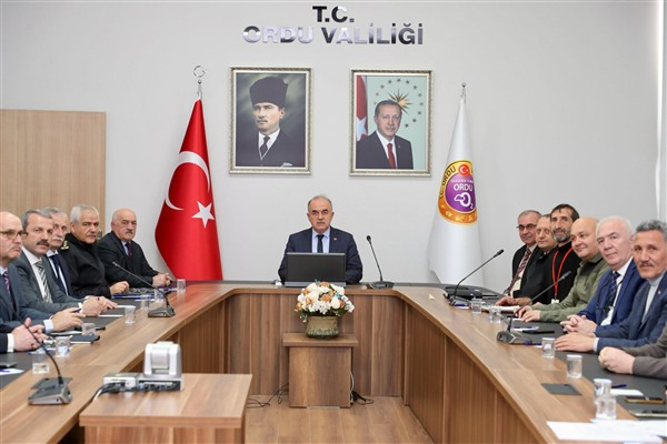 Ordu Valisi Erol, İl Hayvanları Koruma Kurulu Toplantısı'na katıldı