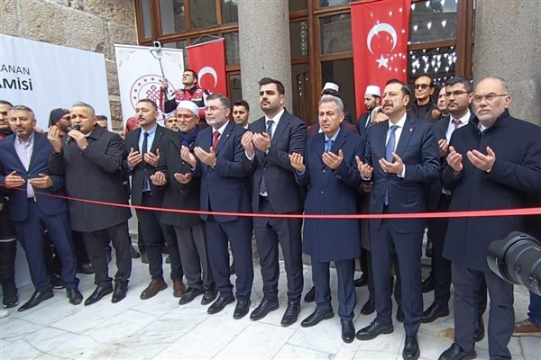 Tarihi İsa Bey Camisi yeniden açıldı