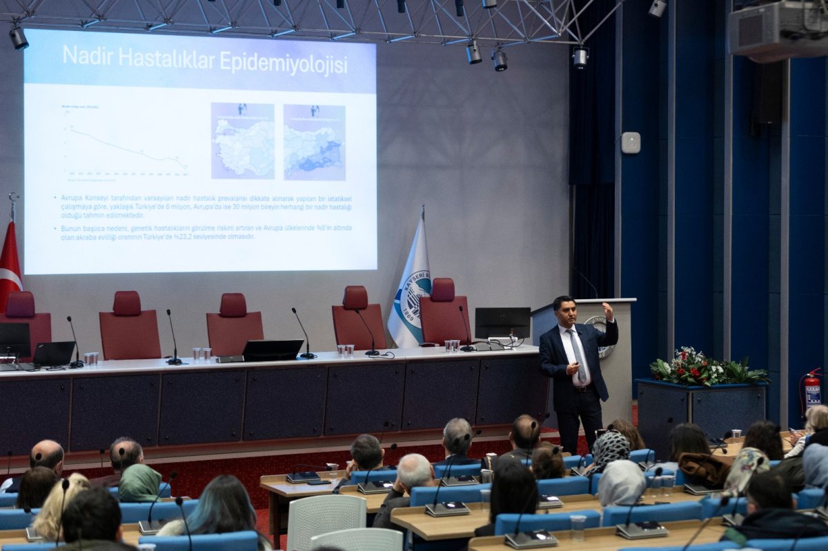 Kayseri Büyükşehir Belediyesi’nden &Prime;Dünya Nadir Hastalıklar Farkındalık Günü&Prime; sunumu