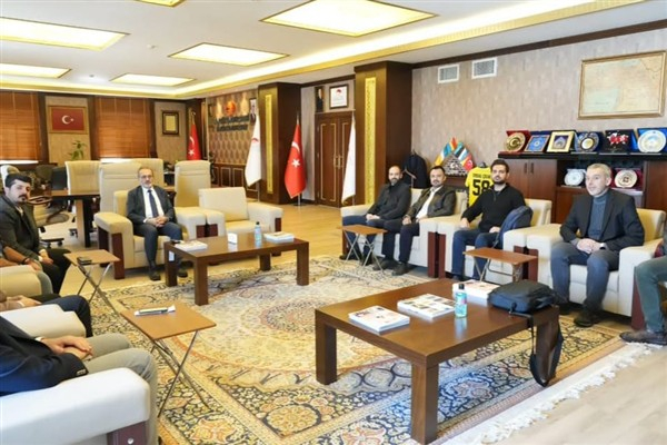 Prof. Dr. Çelik, iletişim sektörü temsilcilerini ağırladı