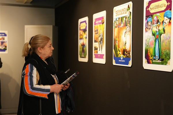 Eskişehir’de “Elinde Fırça Dilinde Müzik” sergisi açıldı