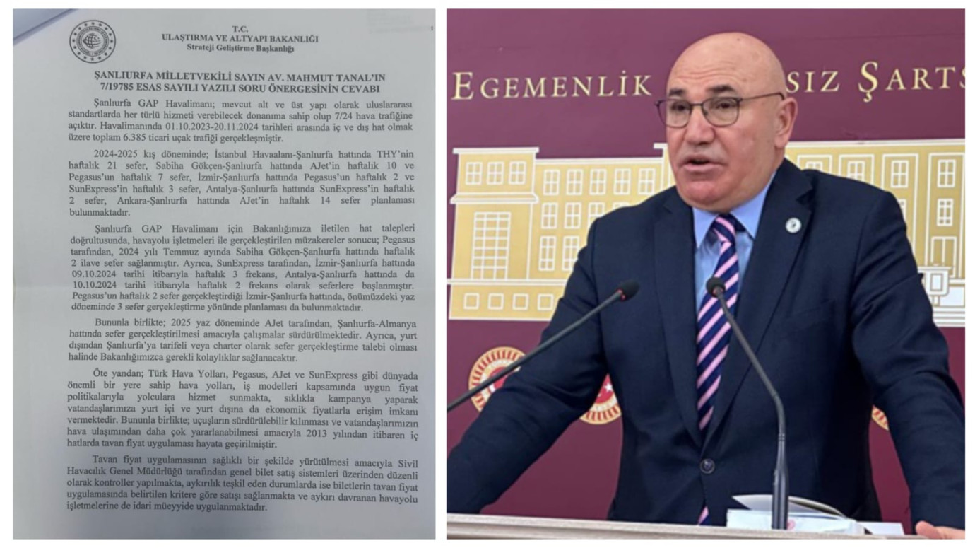 Bakan Uraloğlu'nun GAP Havalimanı Açıklaması Urfalıları Tatmin Etmedi