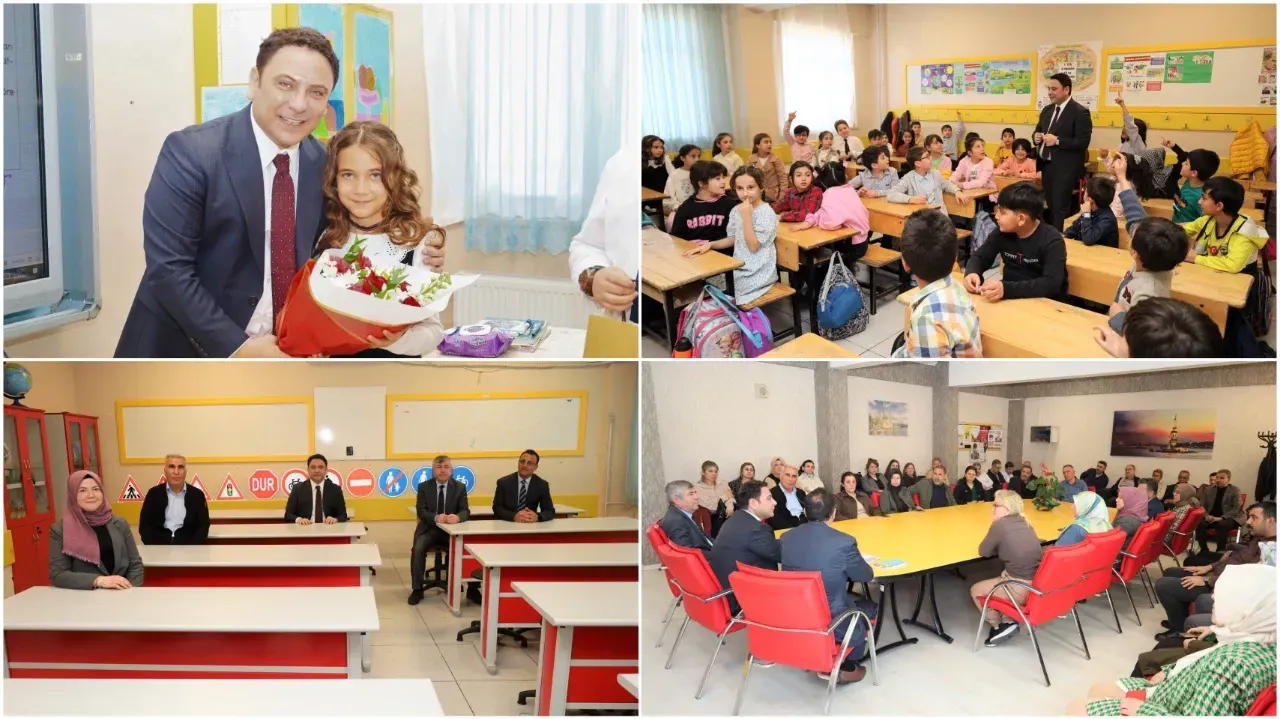 Kaymakam Dr. Muhammed Serkan Şahin’den Yunus Emre Borsa İstanbul İlkokulu’na Ziyaret