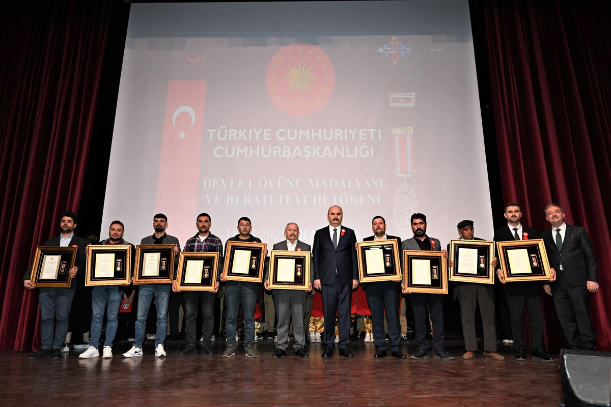 Batman'da “Devlet Övünç Madalyası ve Beratı” töreni yapıldı