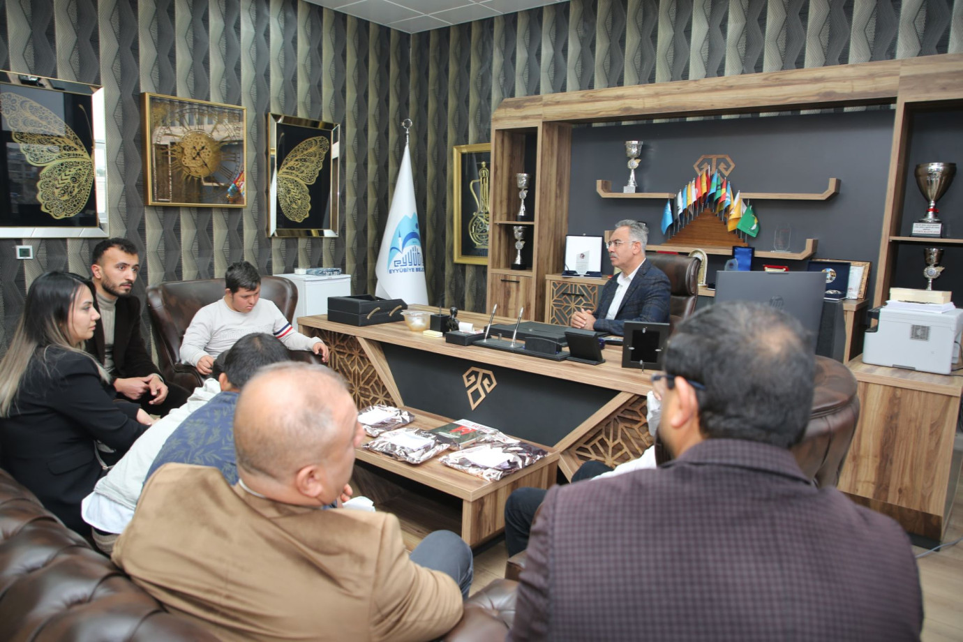 Başkan Mehmet Kuş Özel Çocukları Ağırladı-(VİDEO)