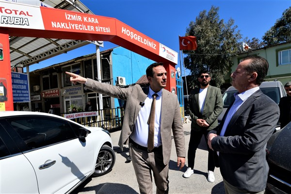 Bornova Işıkkent’teki yeni TIR Garajı hizmete girdi