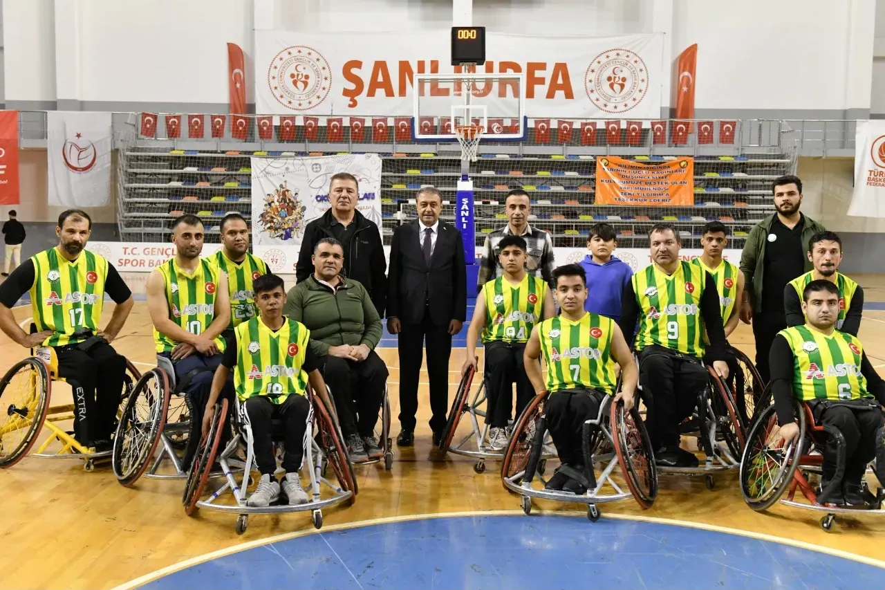 Astor Enerji Şanlıurfa Bedensel Engelliler Spor Kulübü Basketbol Takımı Süper Lig’e Yükseldi