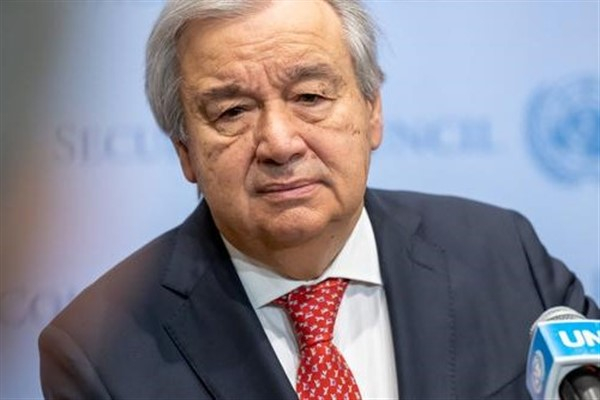 Guterres: Asya halkına ve hükümetine başsağlığı diliyorum
