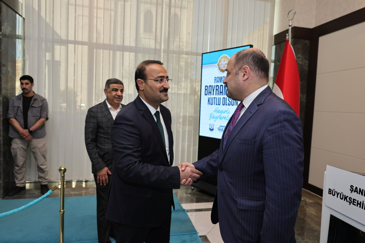 Başkan Gülpınar, personeli ile bayramlaştı