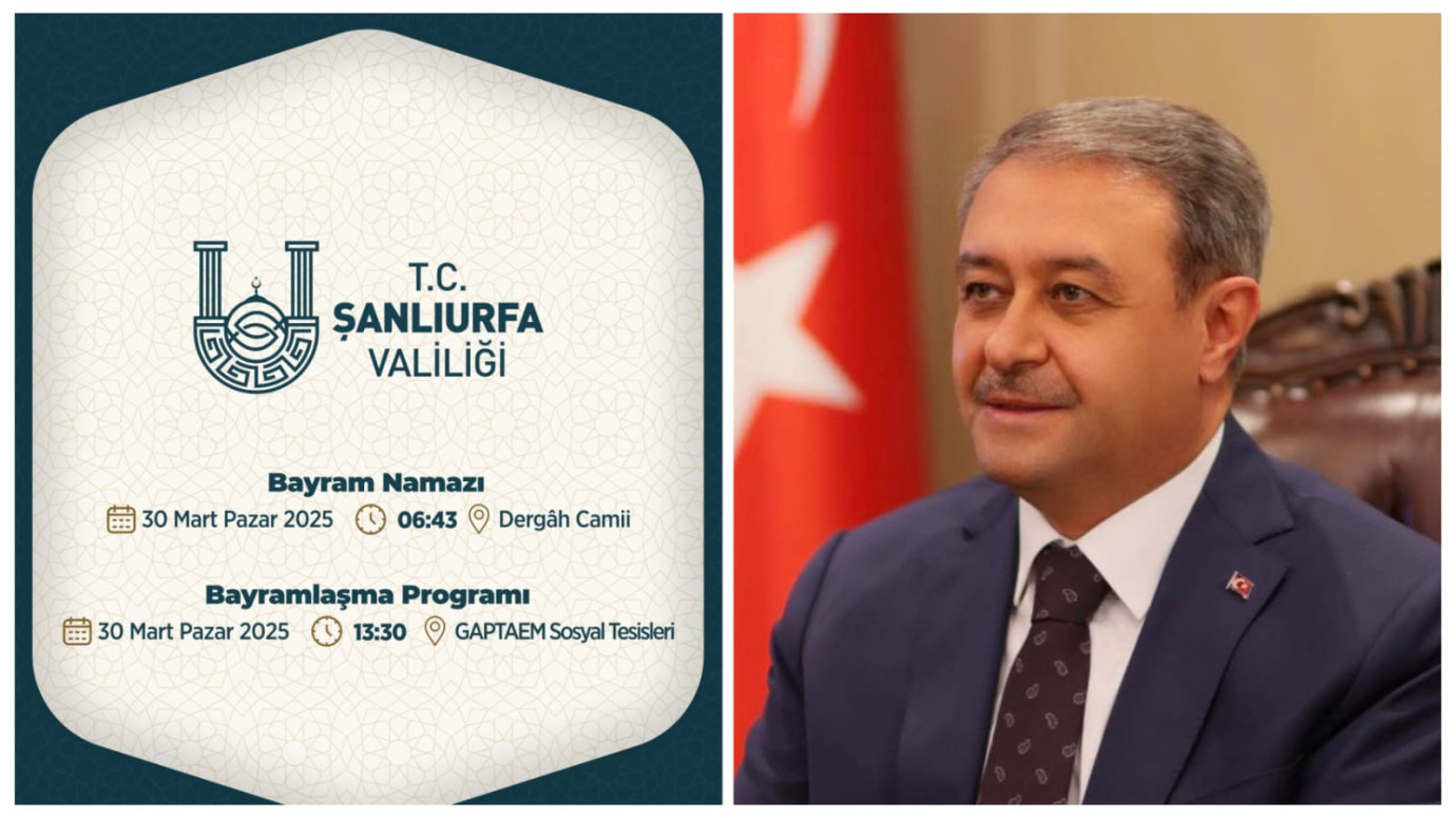 Vali Şıldak Şanlıurfalıları  Bayramlaşma Programlarına Davet Etti