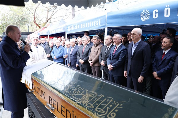 Cumhurbaşkanı Erdoğan, Burhan Abiş'in cenazesine katıldı