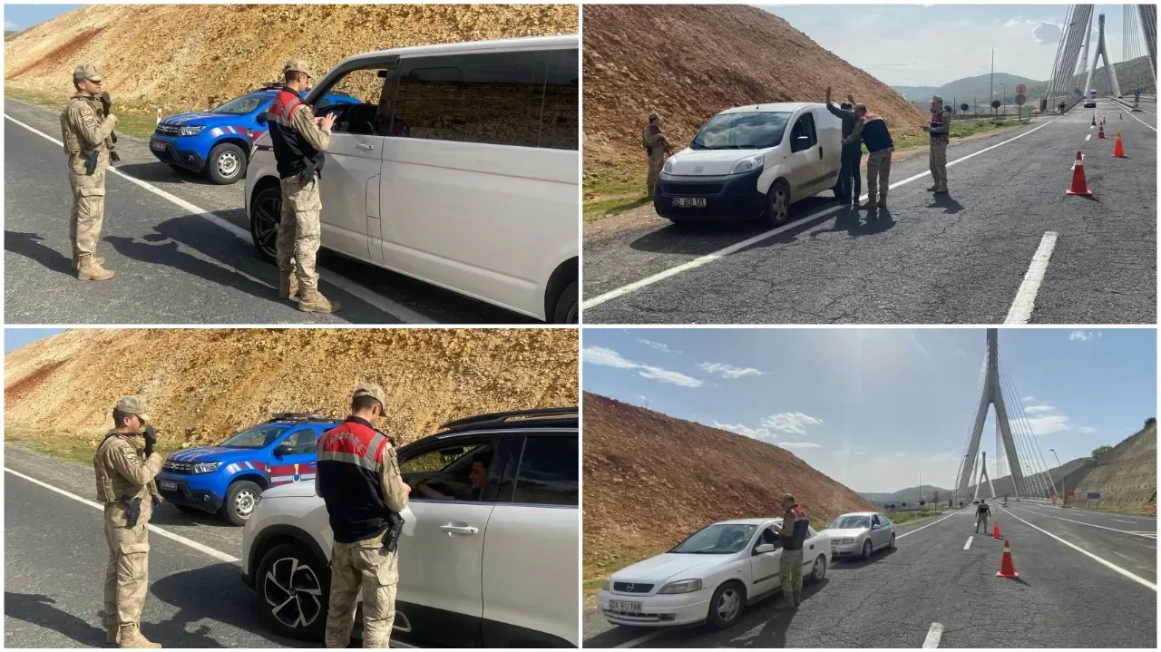 Şanlıurfa İl Jandarma Komutanlığı Bayram Trafik Tedbirlerini Sıkılaştırdı
