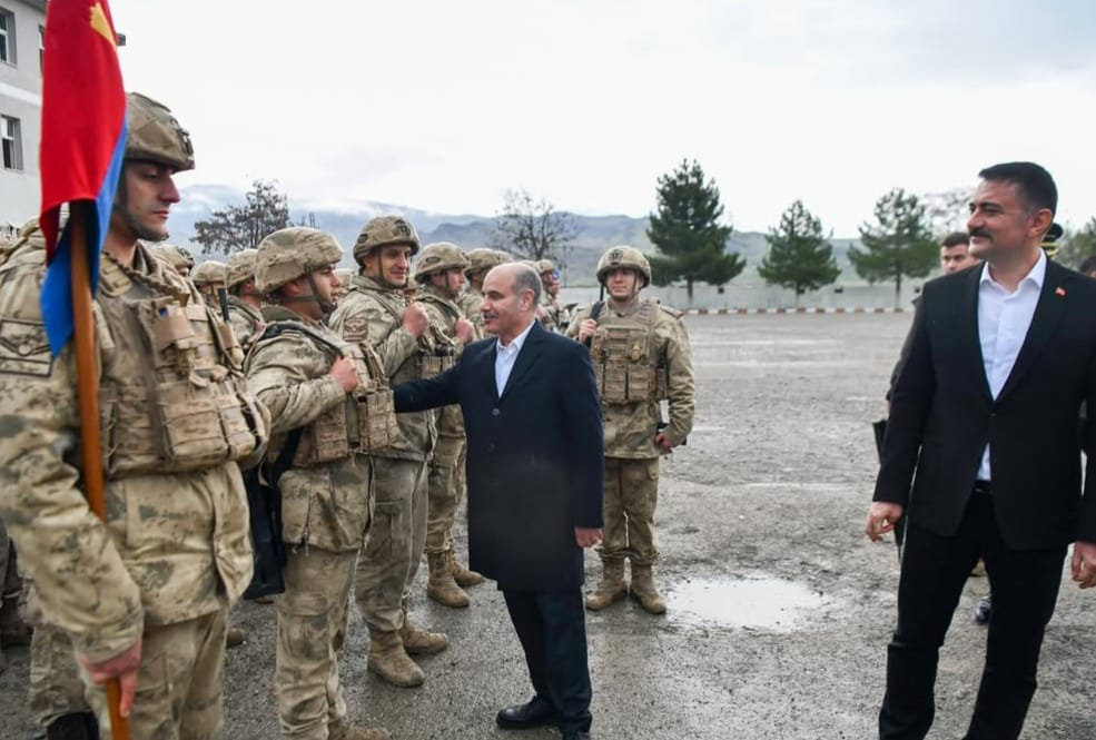 İçişleri Bakan Yardımcısı Aktaş, Tunceli’de jandarma personeliyle bayramlaştı