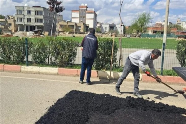 Siirt'te şehir genelinde bakım ve onarım çalışmaları sürüyor