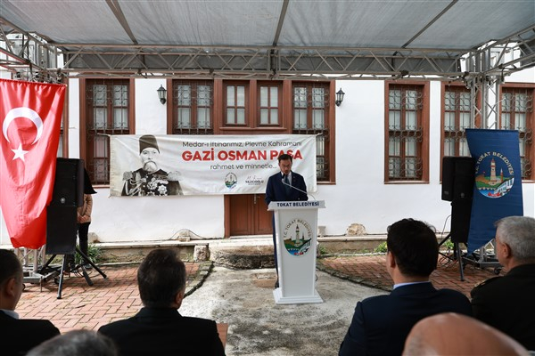 Tokat'ta Gazi Osman Paşa anıldı