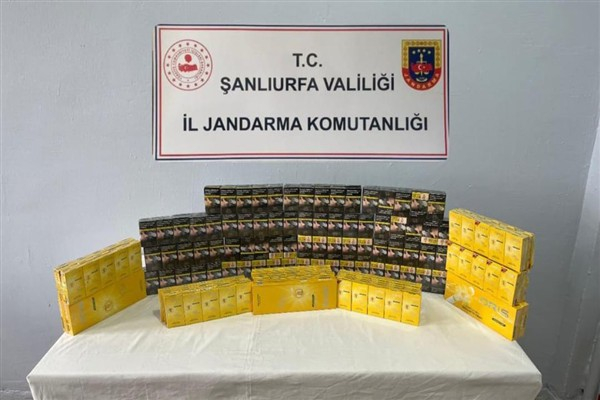 Viranşehir'de kaçak sigara operasyonu: 2 bin 816 paket ele geçirildi