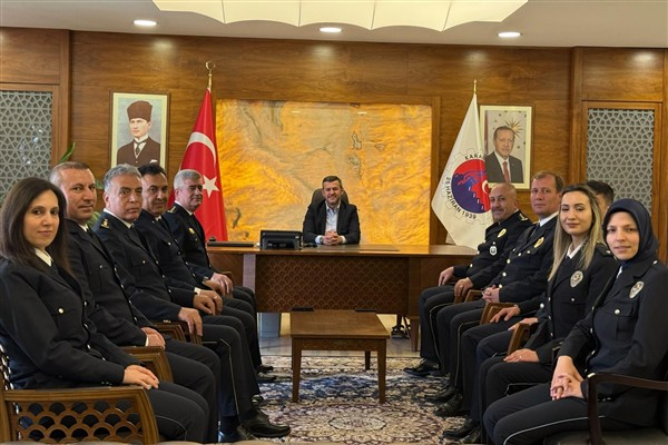 Karabük Emniyeti’nden Başkan Çetinkaya’ya ziyaret