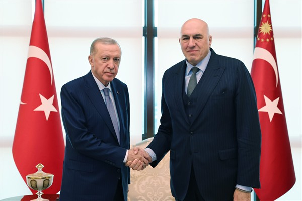 Cumhurbaşkanı Erdoğan, İtalya Savunma Bakanı Crosetto'yu kabul etti