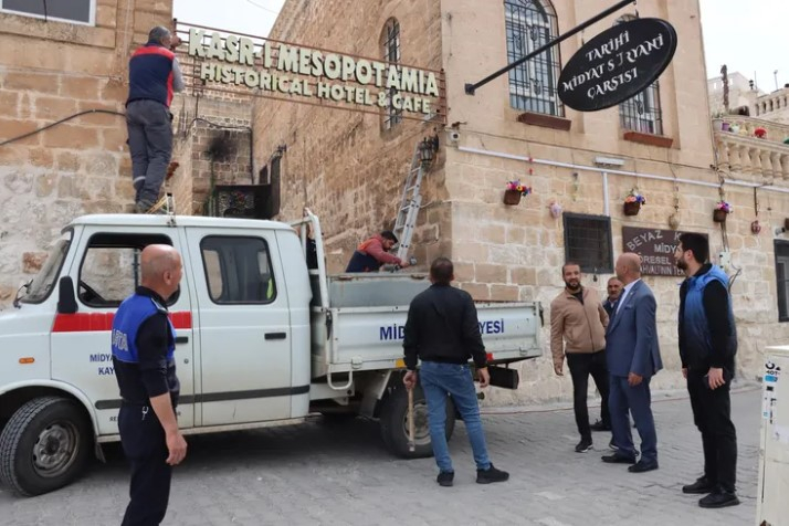 Midyat’ta Tarihi Miras İçin Koruma Hamlesi