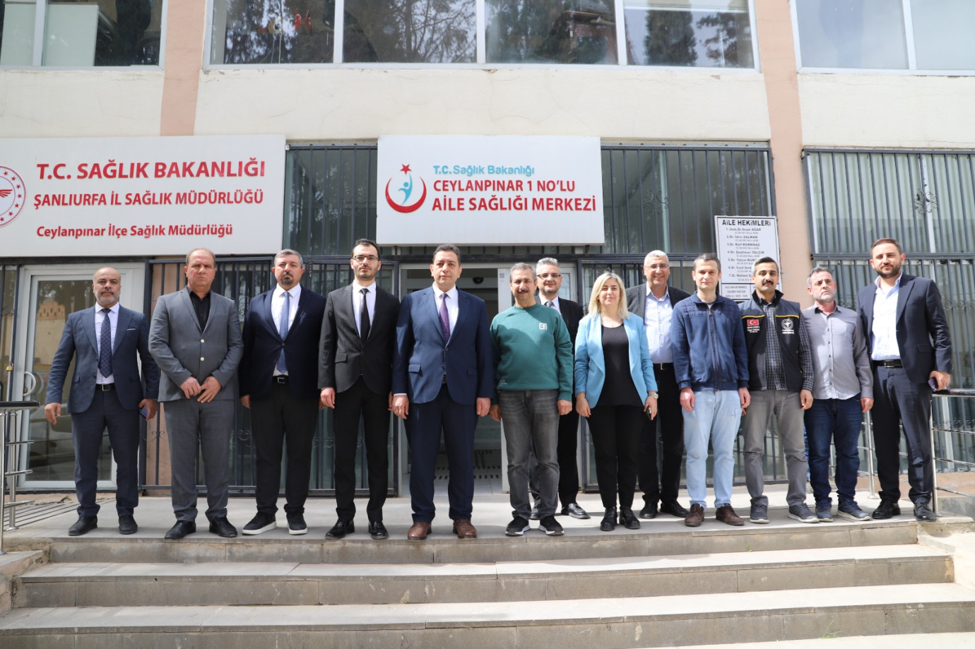 İl Sağlık Müdürü Sahada: Ceylanpınar’ın Sağlık Altyapısına Yerinde İnceleme”