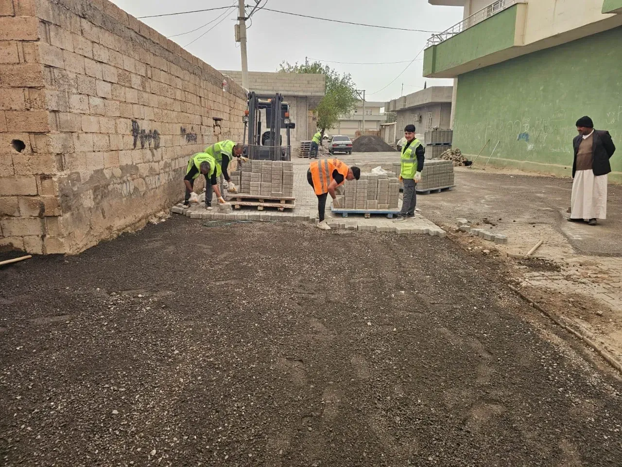Viranşehir’de Yol Onarım Çalışmaları Sürüyor