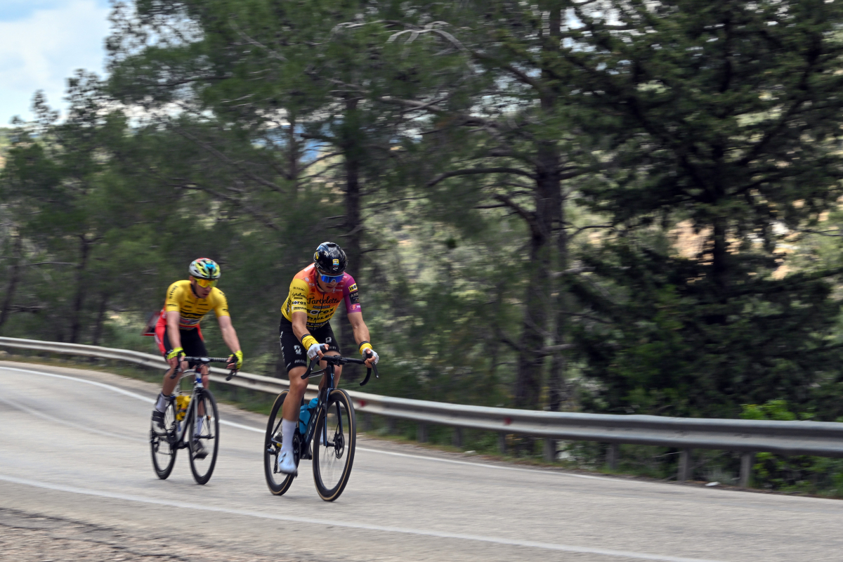 Mersin'de 7. Tour of Mersin Uluslararası Bisiklet Turu'nun 2. etabı sona erdi