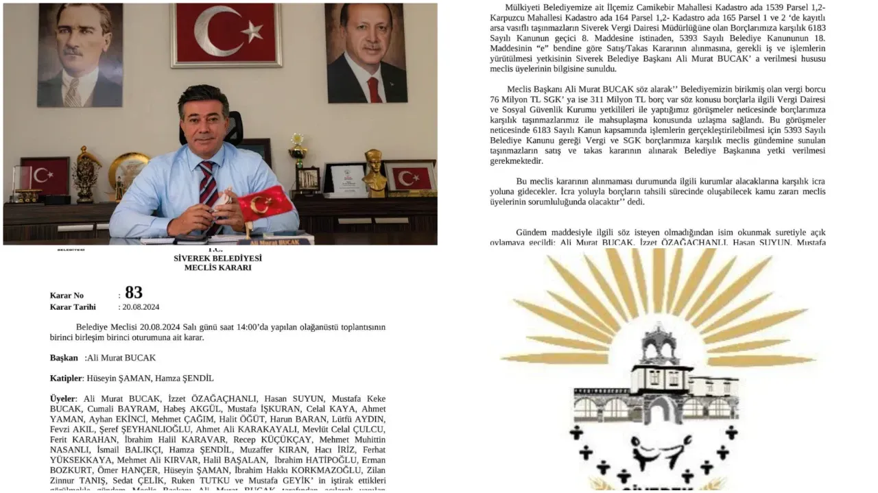 Başkan Bucak, “Video ile anlattık, şimdi de belgeleri Paylaşıyoruz,Hala Algı Yapıyorlar 