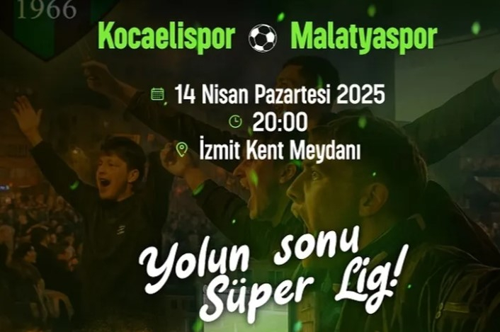 Kocaeli’de Futbol Coşkusu Meydanı Sallıyor