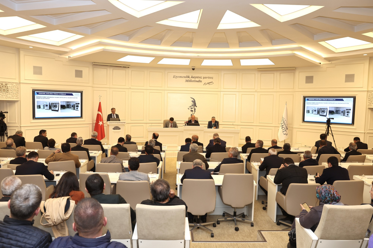 Gaziantep Büyükşehir Belediyesi, 2025 yılı Nisan Ayı Dönemi Birinci Birleşimi düzenlendi