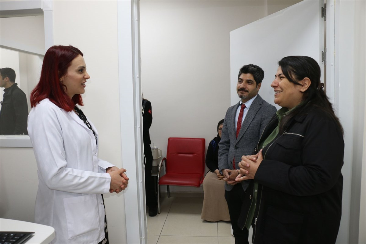 Batman Belediyesi Sağlık Merkezi'nde sağlık danışmanlığı hizmeti