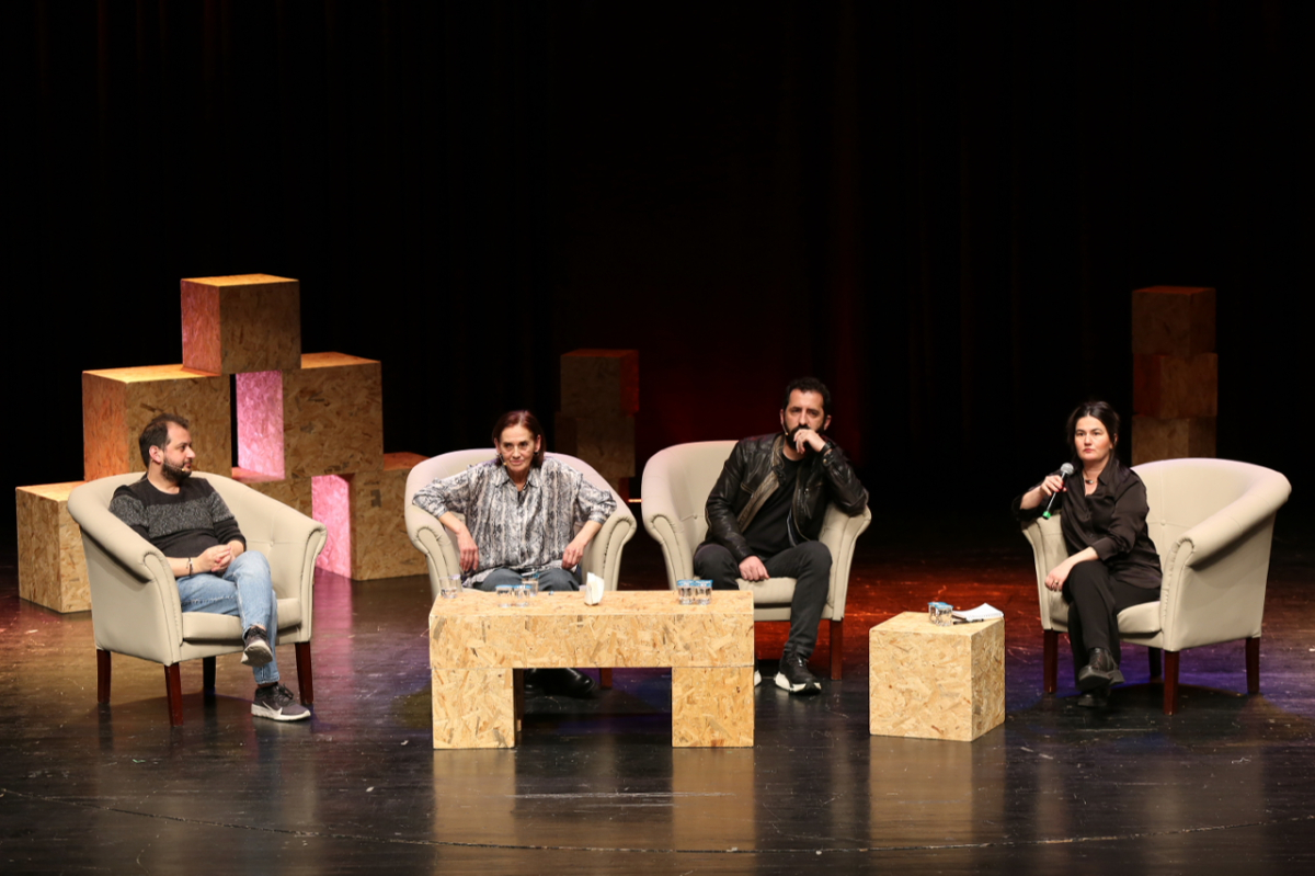 Oyuncu Nur Sürer ve “Mukadderat” film ekibi Küçükçekmece'de