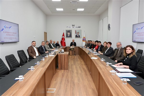 Ordu İstihdam ve Mesleki Eğitim Kurulu toplantısı yapıldı
