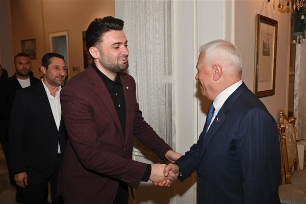Bursaspor Başkanı Çelik’ten Başkan Bozbey’e ziyaret