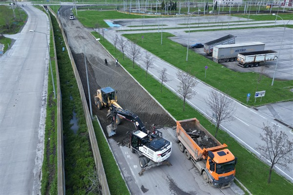 Samsun’da ulaşım altyapısına yönelik çalışmaları sürüyor