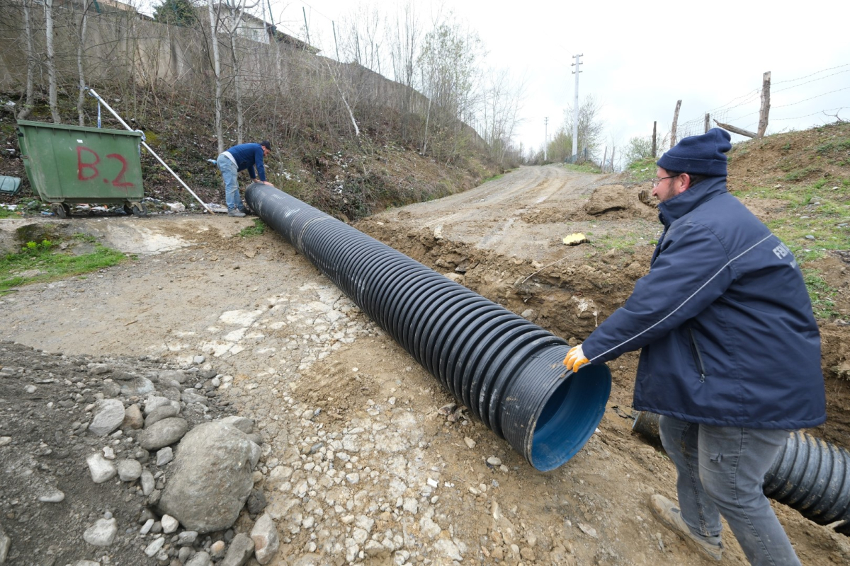 Sapanca Belediyesi'ndan altyapı çalışmalarında Sünger Şehir Modeli