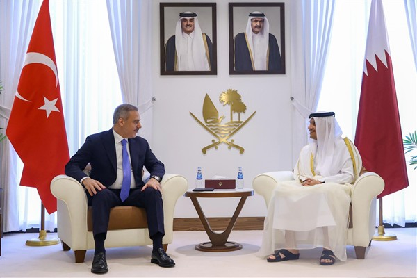 Al Sani, Türkiye Cumhuriyeti Dışişleri Bakanı Fidan ile görüştü