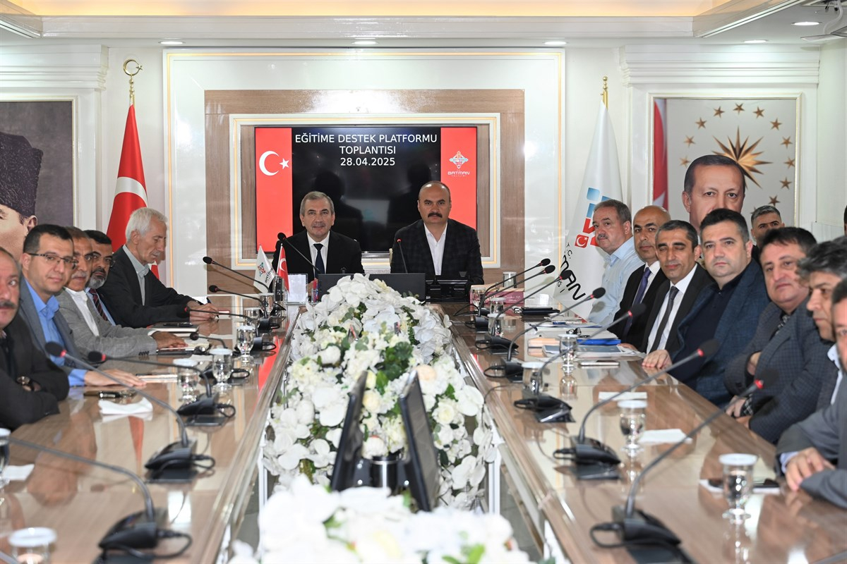 Batman'da Eğitime Destek Platformu Koordinasyon Toplantısı gerçekleştirildi