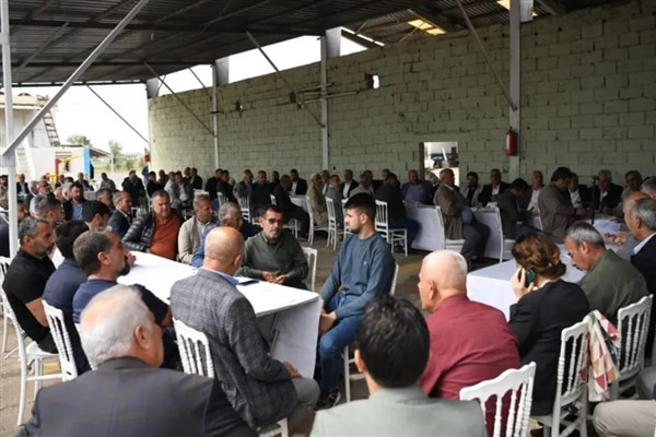 Bismil'de mahalle ve köy muhtarlarına yönelik kahvaltı programı düzenlendi