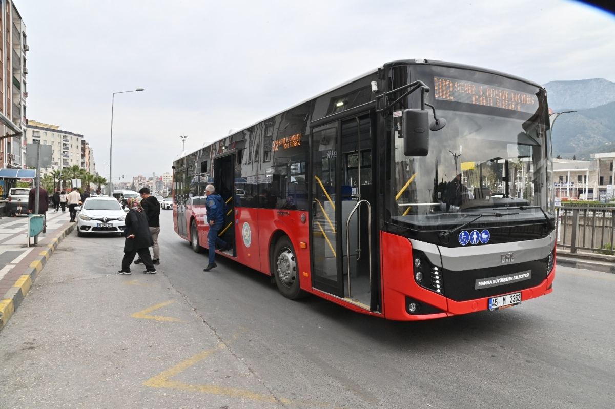 Manisa’da 1 Mayıs’ta toplu taşıma ücretsiz