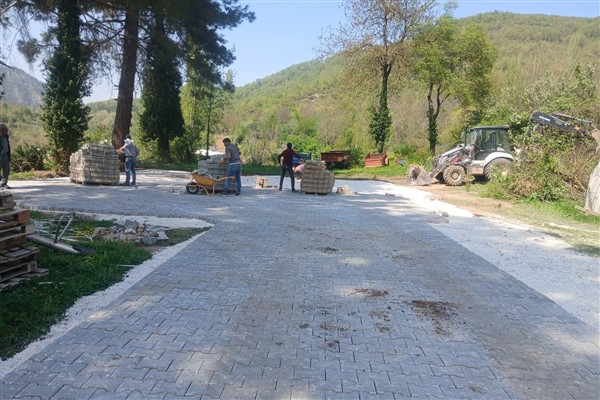 Orhangazi’de altyapı çalışmaları