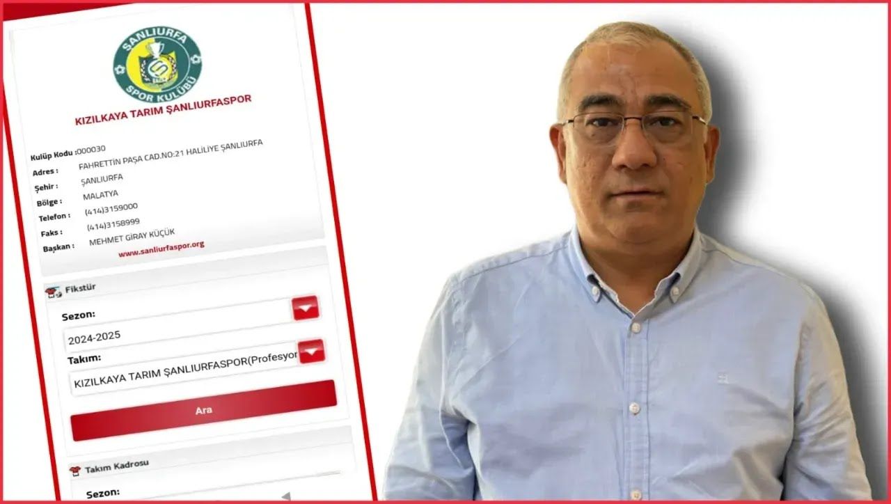 Şanlıurfaspor'da Başkanlık Krizi: TFF Kayıtlarında Hâlâ O Görünüyor