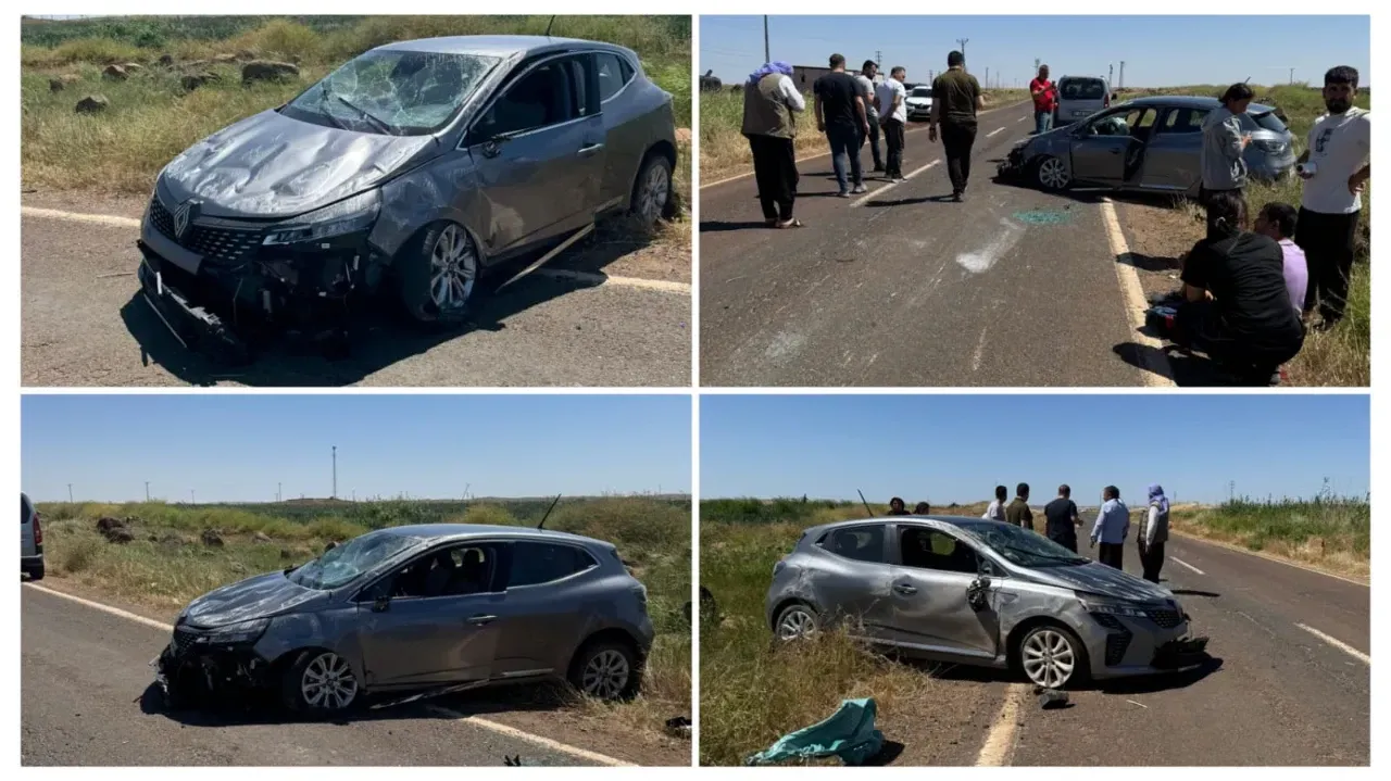 Siverek'te Trafik Kazası: Araç Takla Attı, 2 Kişi Yaralandı