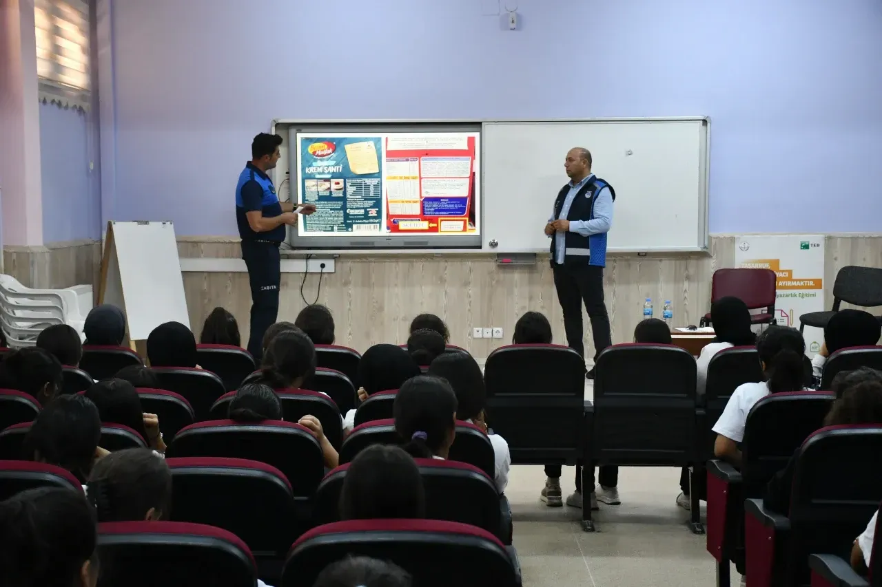 Siverek Belediyesi’nden Öğrencilere Gıda Güvenliği Semineri-(VİDEO)
