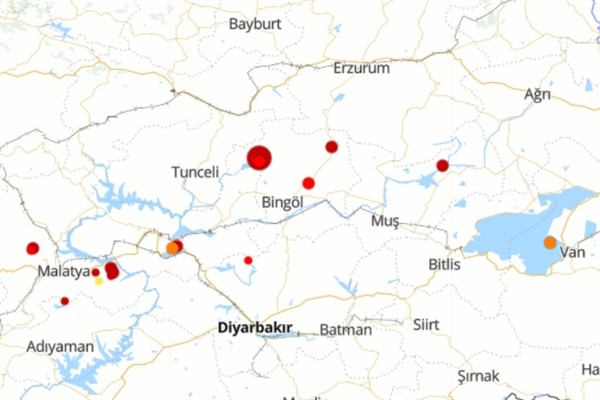 Bingöl’de deprem