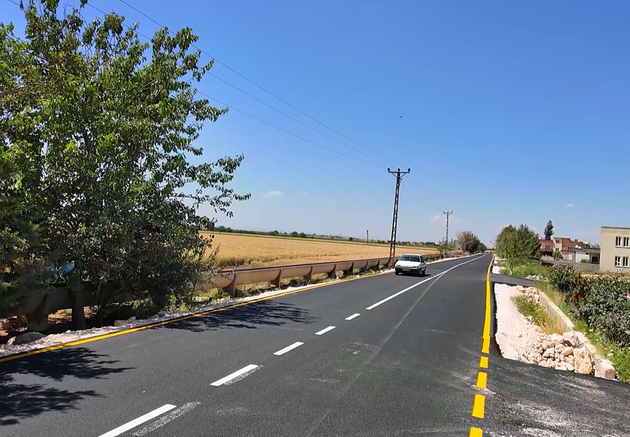 Harran Yardımcı Yolunda Asfalt Tamamlandı