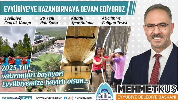 Eyyübiye’de Gençliğe Dev Yatırım-(VİDEO)