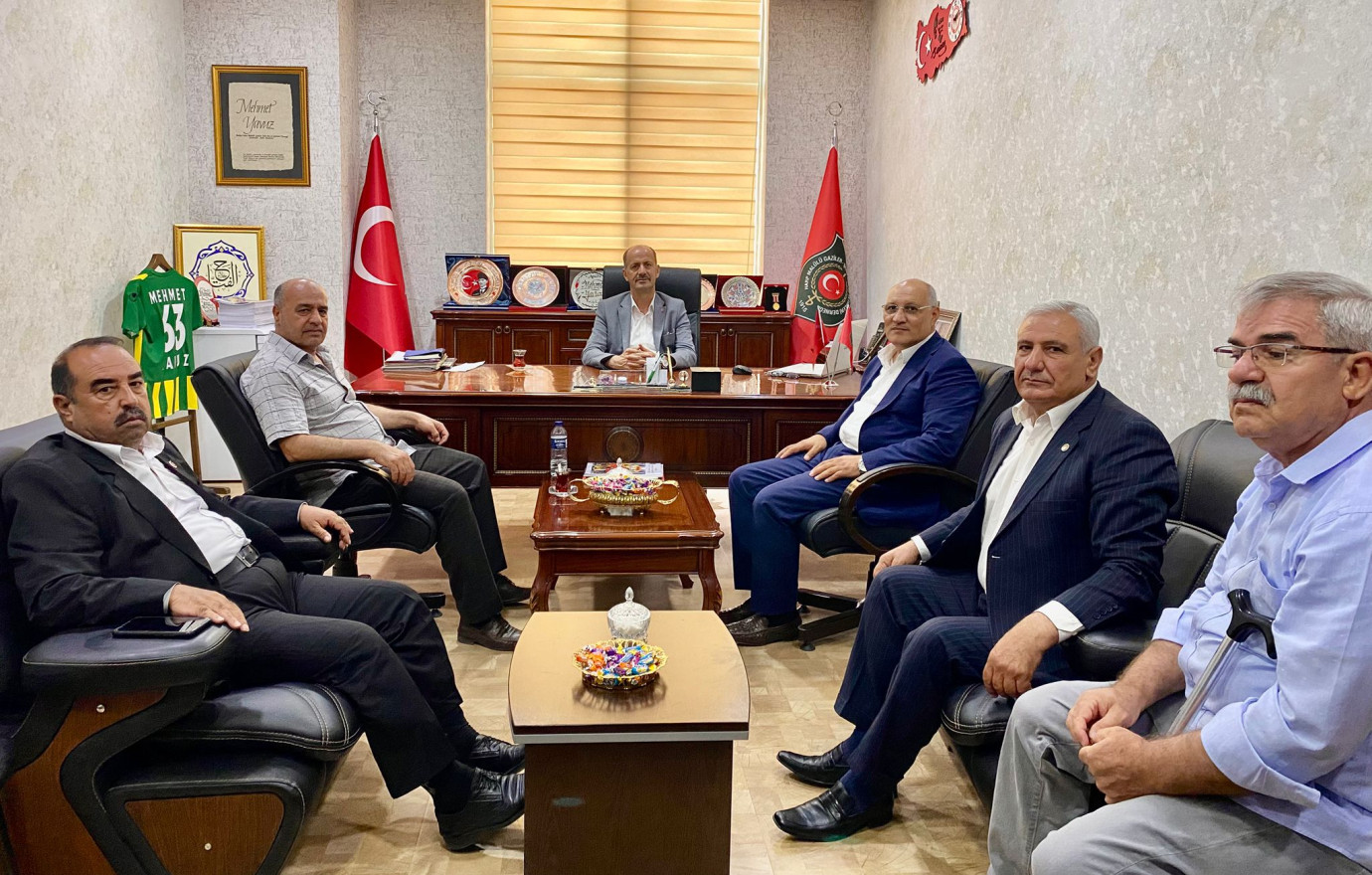 Şehit Aileleri ve Gazilerle Bayramlaşma Töreni Düzenlendi