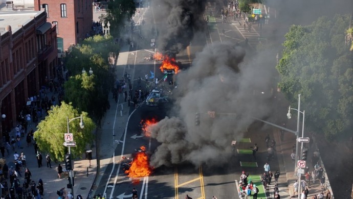 ABD'deki eylemler 3'ncü gününde